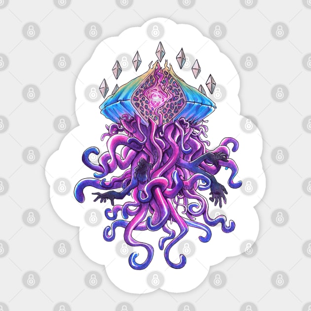 Emrakul Sticker by KaylaNostrade